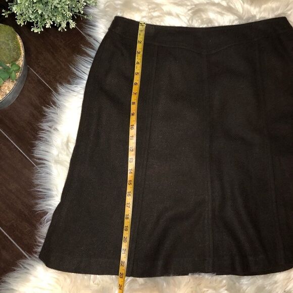 Chadwicks brown classic wool skirt sz 16 - Picture 6 of 6